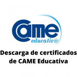 Certificados CAME Educativa