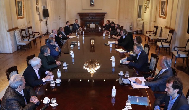 cac mantuvo reunión casa rosada