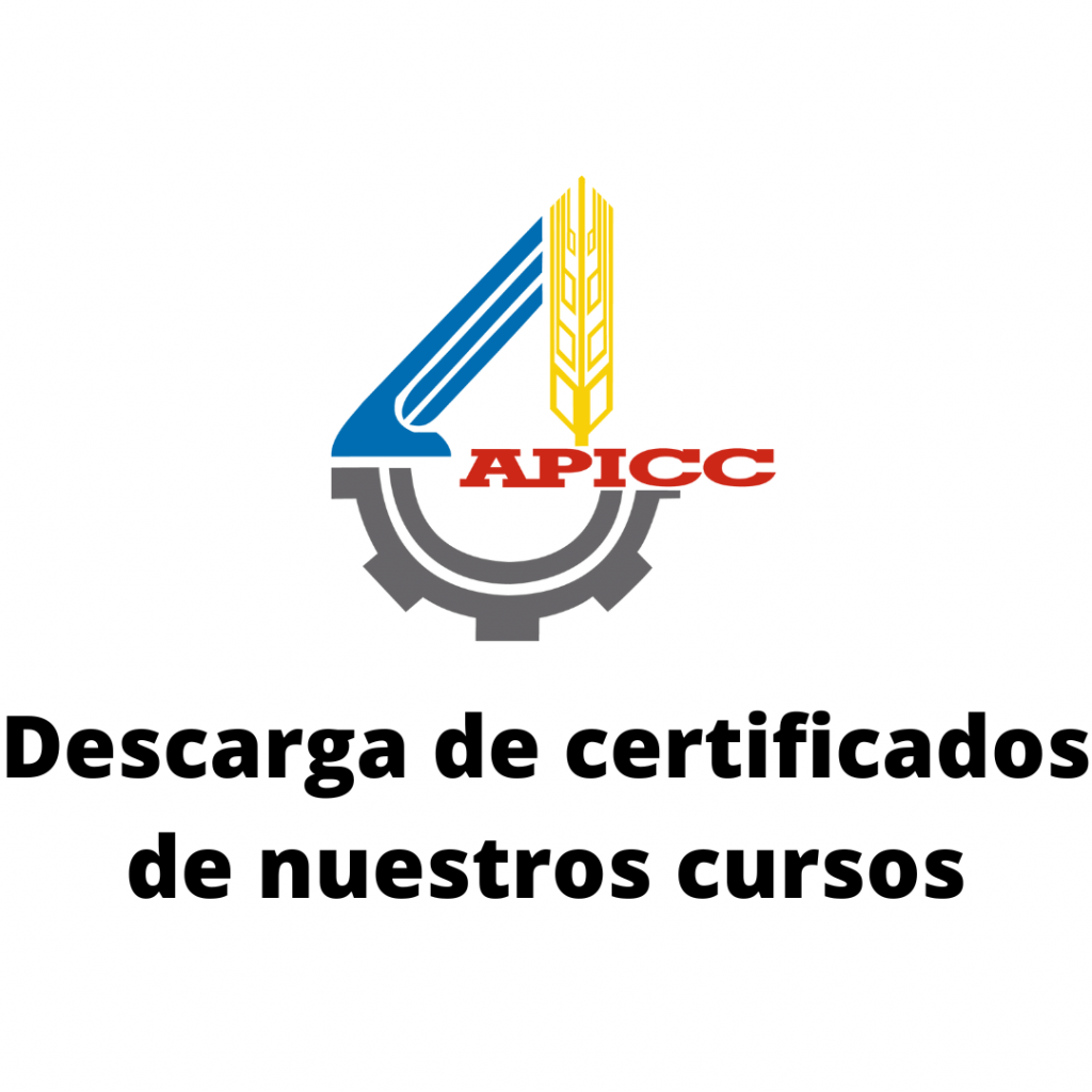 Descarga certificados APICC