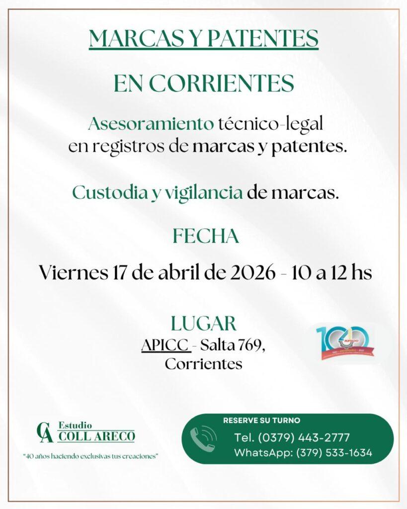 Patentes y Marcas Corrientes 2026